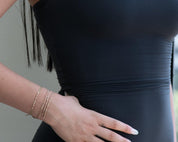 Beautiful Morse Code Bracelet - Dainty 14K Gold & Silver Jewelry by Olivia Cactus
