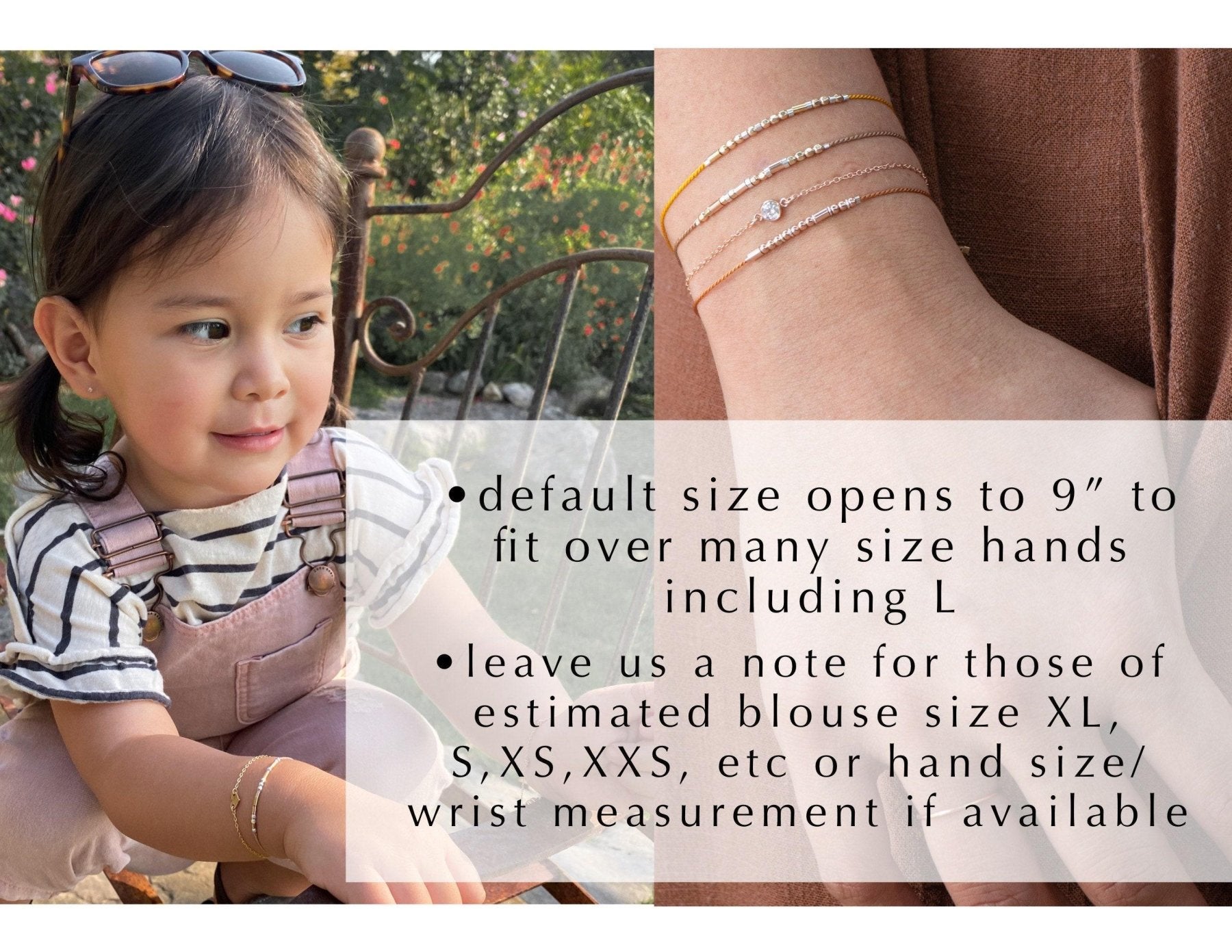 Bestie Morse Code Bracelet - Dainty 14K Gold & Silver Jewelry by Olivia Cactus