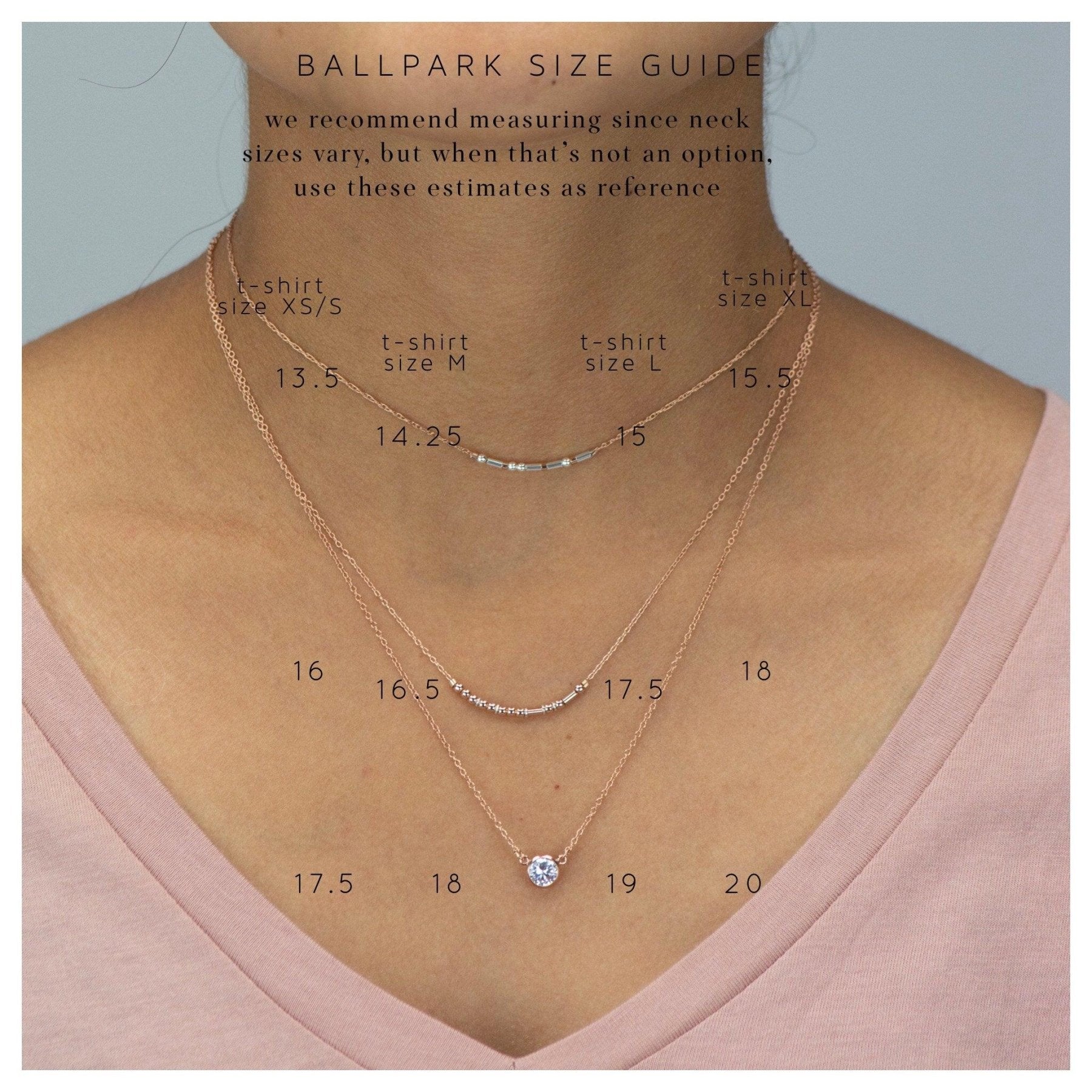 Blessed Morse Code Necklace - Dainty 14K Gold & Silver Jewelry by Olivia Cactus