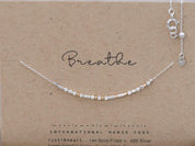 Custom Morse Code Necklace - Dainty 14K Gold & Silver Jewelry by Olivia Cactus