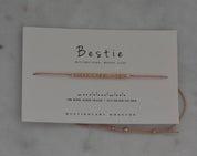 Dainty Morse Code Bracelet - Dainty 14K Gold & Silver Jewelry by Olivia Cactus