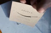 Grandma Morse Code Necklace - Dainty 14K Gold & Silver Jewelry by Olivia Cactus