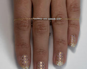 Mimi Morse Code Bracelet - Dainty 14K Gold & Silver Jewelry by Olivia Cactus