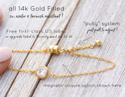 Mommy of Bracelet - Dainty 14K Gold & Silver Jewelry by Olivia Cactus