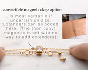 Mommy of Bracelet - Dainty 14K Gold & Silver Jewelry by Olivia Cactus
