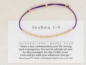 Philippians 4:6 Morse Code Bracelet - Dainty 14K Gold & Silver Jewelry by Olivia Cactus