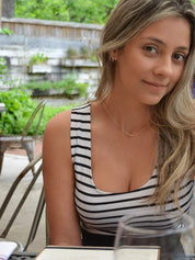 My Person Morse Code Necklace - Dainty 14K Gold & Silver Jewelry by Olivia Cactus