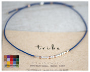 Tribe Morse Code Bracelet - Dainty 14K Gold & Silver Jewelry by Olivia Cactus
