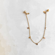 Valentina Tiny Hearts Bracelet - Dainty 14K Gold & Silver Jewelry by Olivia Cactus