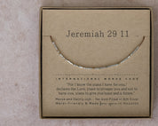 1 Peter 4:8 - 10 Bible Morse Code Bracelet - Dainty 14K Gold & Silver Jewelry by Olivia Cactus