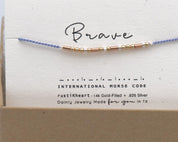 3 Metals, Thin Short Morse and Dainty Jewelry by Olivia Cactus