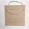 Romans 12 12 Bible Verse Bracelet - Maya Morse and Dainty Jewelry by Olivia Cactus