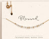 Blessed Necklace Silver - Piper Morse and Dainty Jewelry by Olivia Cactus