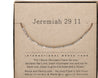 Jeremiah 29 11 Bible Verse Bracelet - Maya Morse and Dainty Jewelry by Olivia Cactus