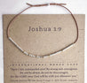 Joshua 1:9 Bible Verse Bracelet - Maya Morse and Dainty Jewelry by Olivia Cactus