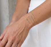 Custom Morse Code Bracelet, Colorful Beads