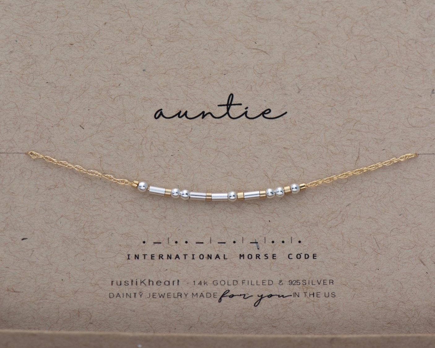 Auntie Bracelet Gold - Maya Morse and Dainty Jewelry by Olivia Cactus