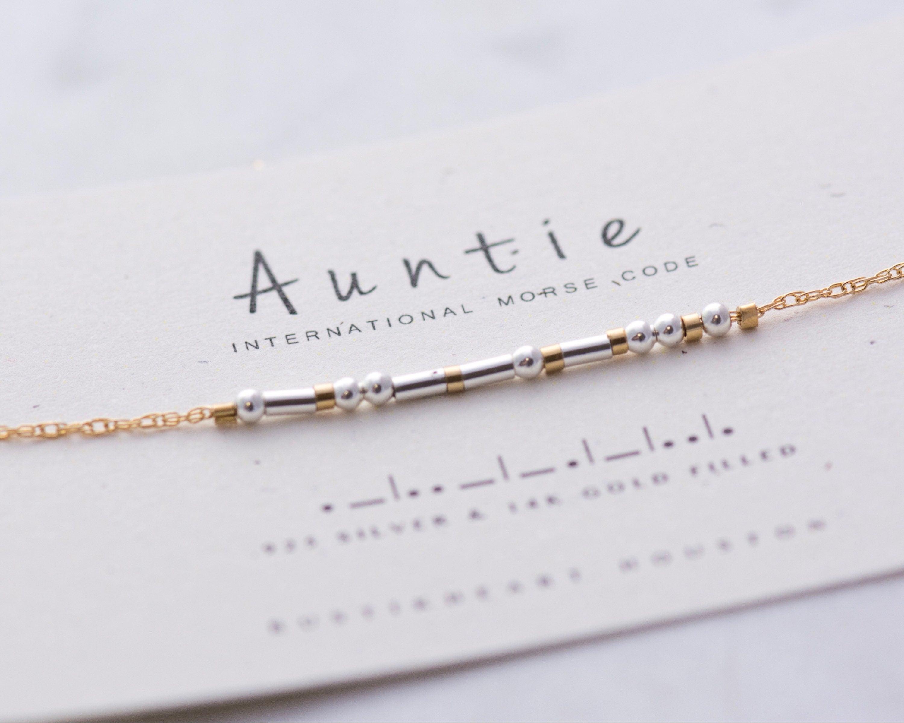 Auntie Bracelet Gold - Maya Morse and Dainty Jewelry by Olivia Cactus