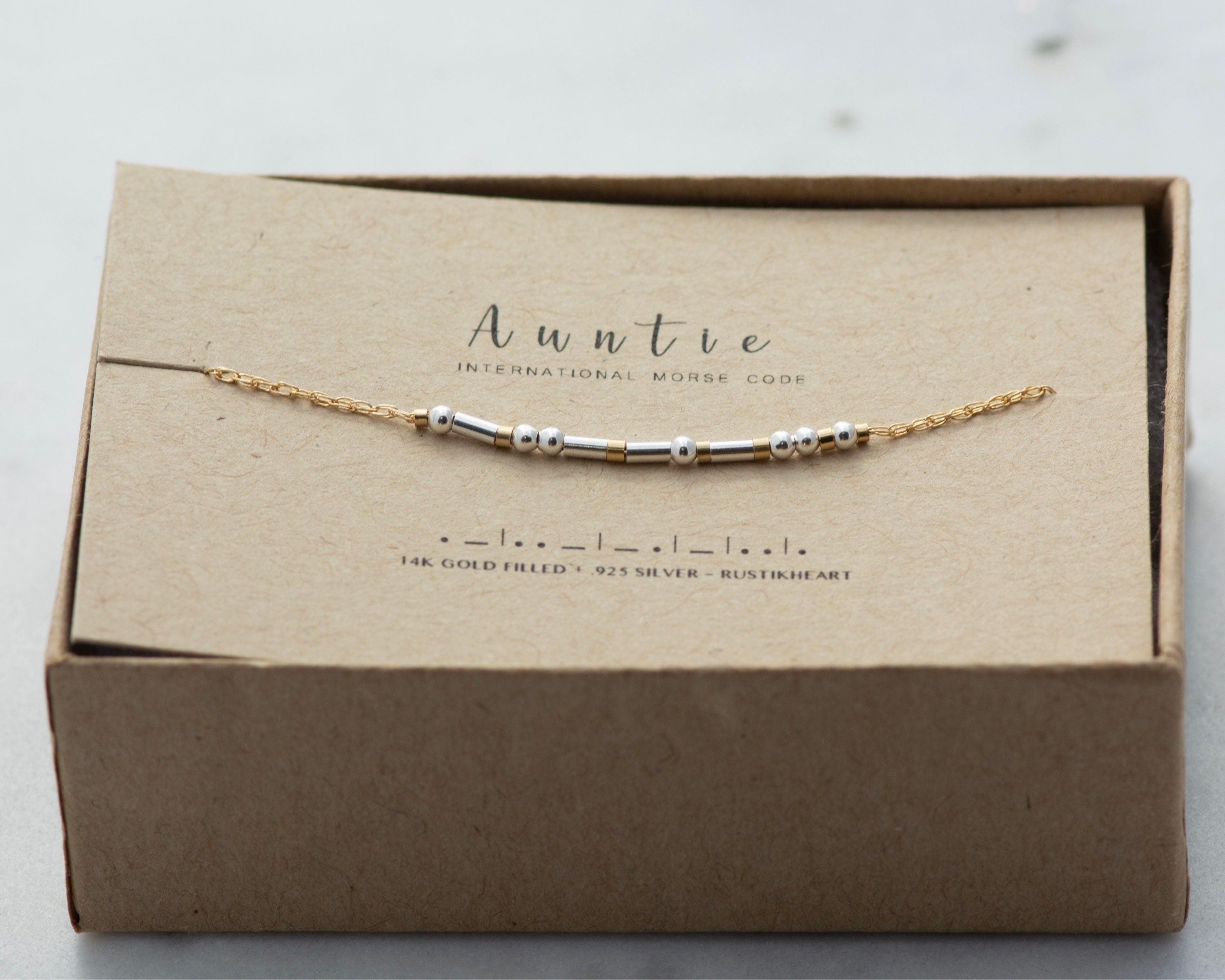 Auntie Bracelet Gold - Maya Morse and Dainty Jewelry by Olivia Cactus