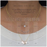 Auntie Morse Code Necklace Morse and Dainty Jewelry by Olivia Cactus