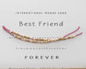 Best Friend Forever Wrap Bracelet - Nala Morse and Dainty Jewelry by Olivia Cactus