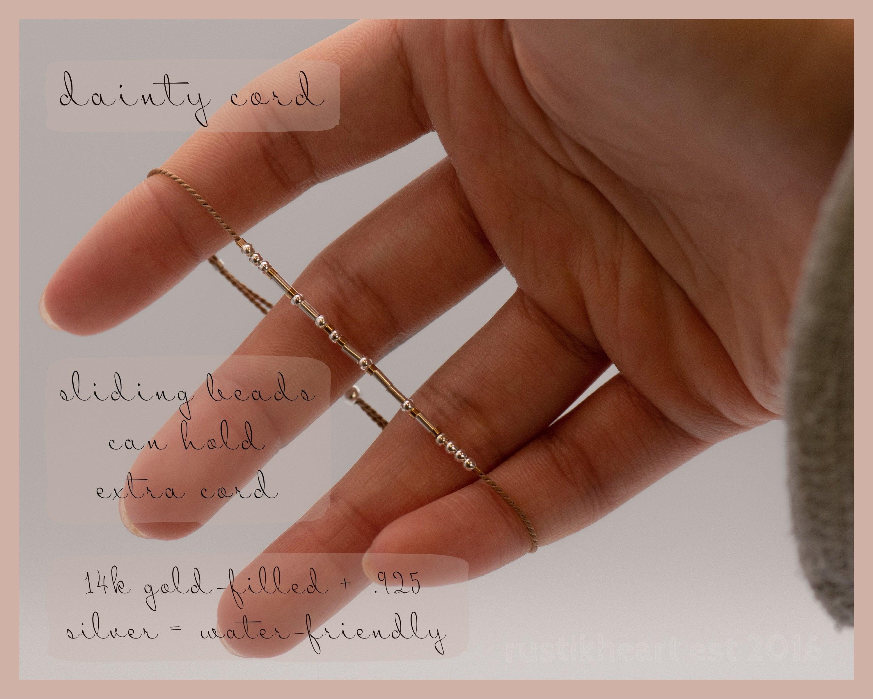 Breathe Bracelet - Maya Morse and Dainty Jewelry by Olivia Cactus