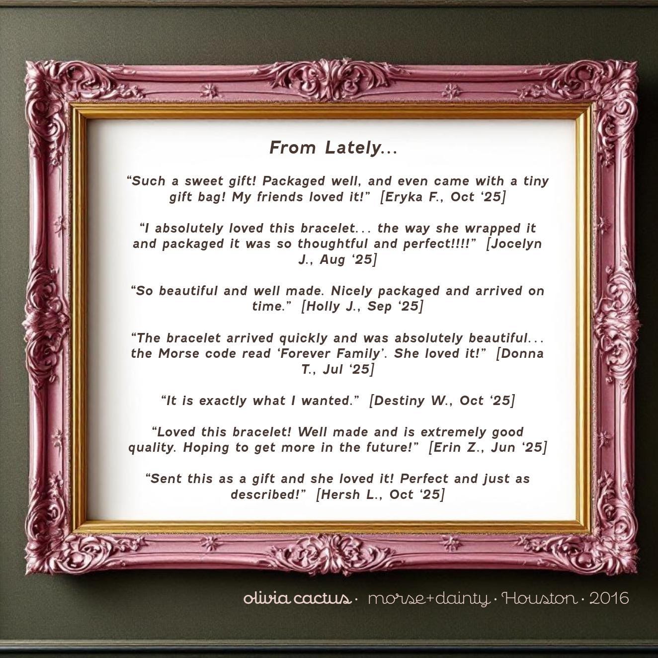 Colorful Swarovski Morse Friendship Bracelet - Dainty 14K Gold & Silver Jewelry by Olivia Cactus