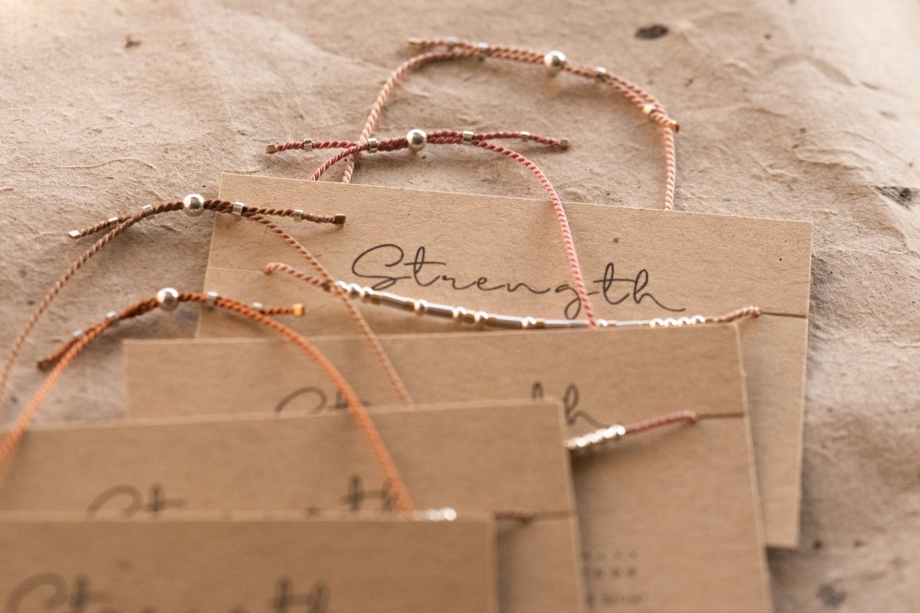 Courage Morse Code Bracelet - Dainty 14K Gold & Silver Jewelry by Olivia Cactus