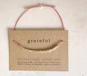 Custom Morse Code Bracelet - Dainty 14K Gold & Silver Jewelry by Olivia Cactus