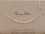 Custom Morse Code  Necklace