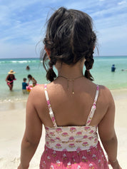 Dainty Morse Code Necklace - Dainty 14K Gold & Silver Jewelry by Olivia Cactus