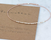 Eve Bracelet - RG Sp Morse and Dainty Jewelry by Olivia Cactus