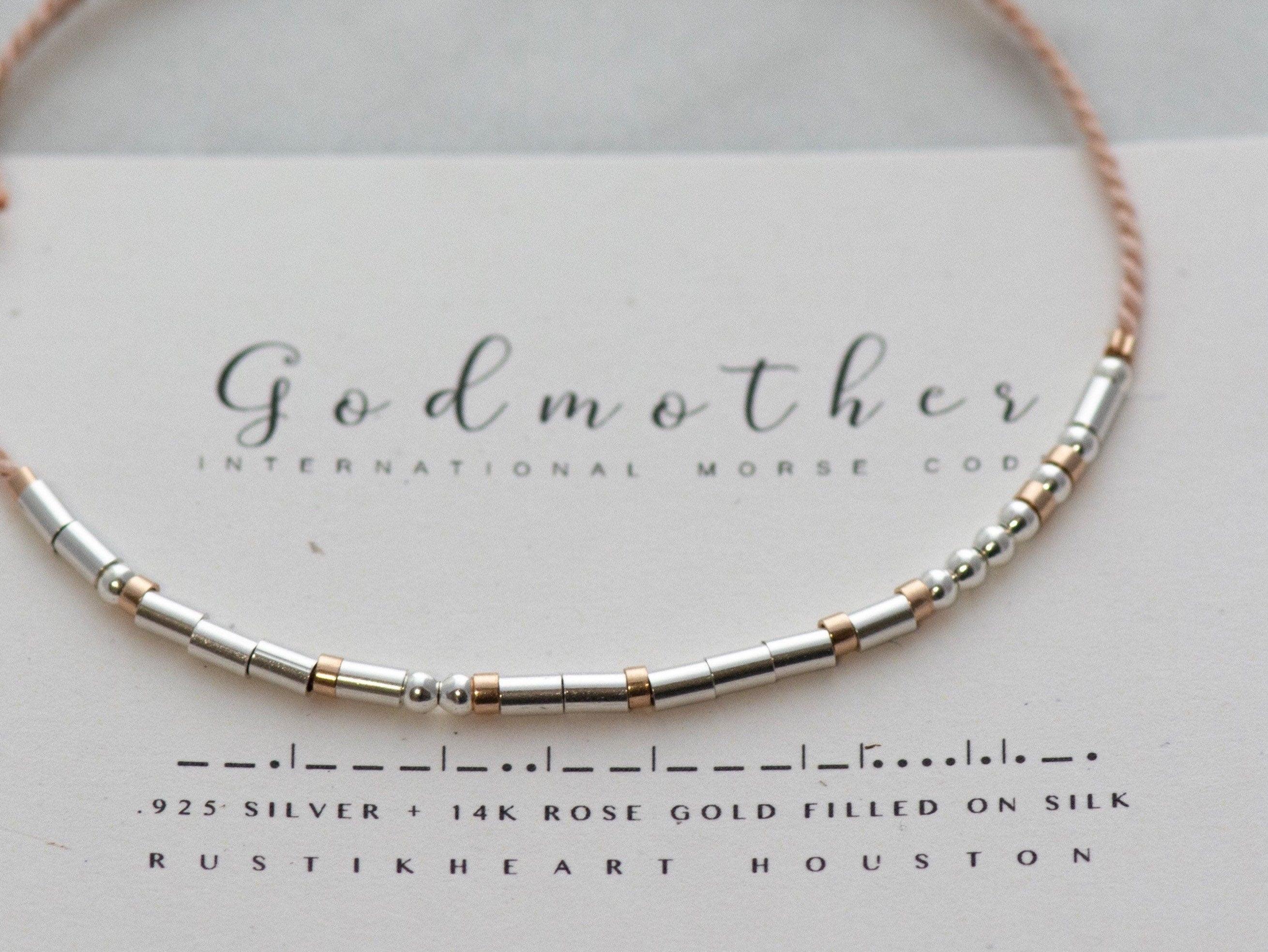 Eve Bracelet - RG Sp Morse and Dainty Jewelry by Olivia Cactus