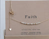 Faith Necklace Gold - Mila Morse and Dainty Jewelry by Olivia Cactus