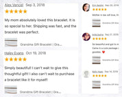 Gigi Morse Code Bracelet - Dainty 14K Gold & Silver Jewelry by Olivia Cactus