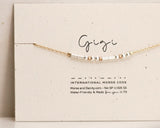 Gigi Morse Code Bracelet