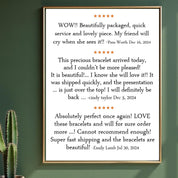 Godmother Morse Code Bracelet - Dainty 14K Gold & Silver Jewelry by Olivia Cactus