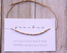 Godmother Morse Code Bracelet Morse and Dainty Jewelry by Olivia Cactus