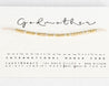 Godmother Morse Code Bracelet Morse and Dainty Jewelry by Olivia Cactus