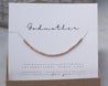 Godmother Necklace Silver - Bree Morse and Dainty Jewelry by Olivia Cactus