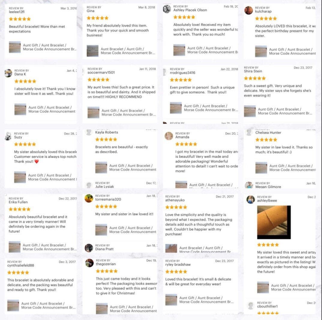 Grandma Morse Code Bracelet - Dainty 14K Gold & Silver Jewelry by Olivia Cactus