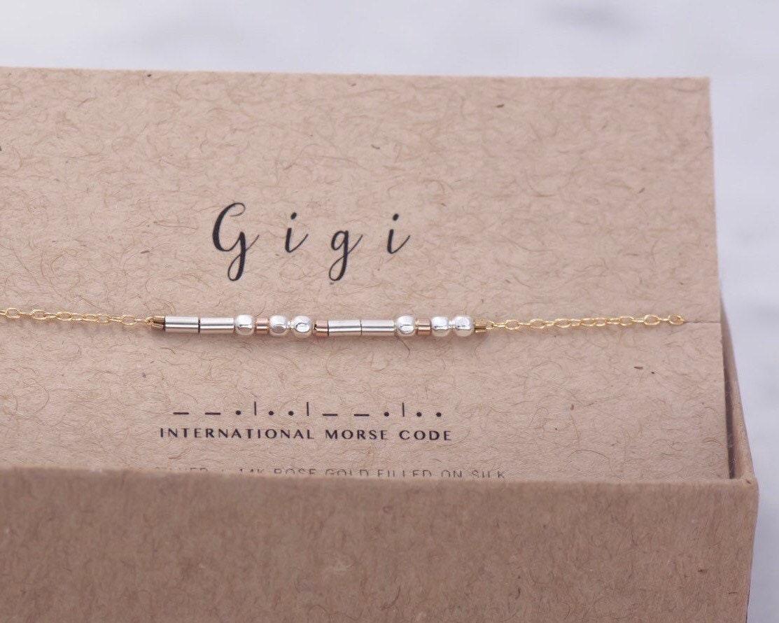 Grandma Bracelet Gold - Mila Morse and Dainty Jewelry by Olivia Cactus