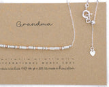 Grandma Morse Code Necklace