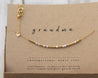 Grandma Necklace Gold - Flora Morse and Dainty Jewelry by Olivia Cactus