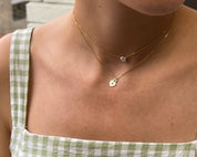 Heart Lock Necklace - Dainty 14K Gold & Silver Jewelry by Olivia Cactus