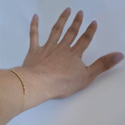 Dainty Morse Code Bracelet