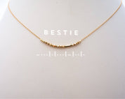 Dainty Morse Code Bracelet