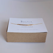 Dainty Morse Code Bracelet