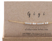 Gigi Morse Code Bracelet