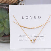 Custom Gold Filled Morse Code Necklace